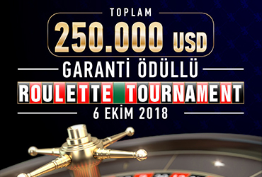 100.000 USD Prize Roulette Tournament